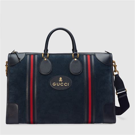 gucci suede duffle bag|genuine gucci duffle bags.